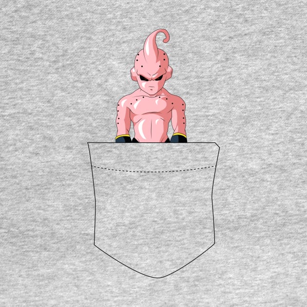 Kid Buu Pocket by Vezzia